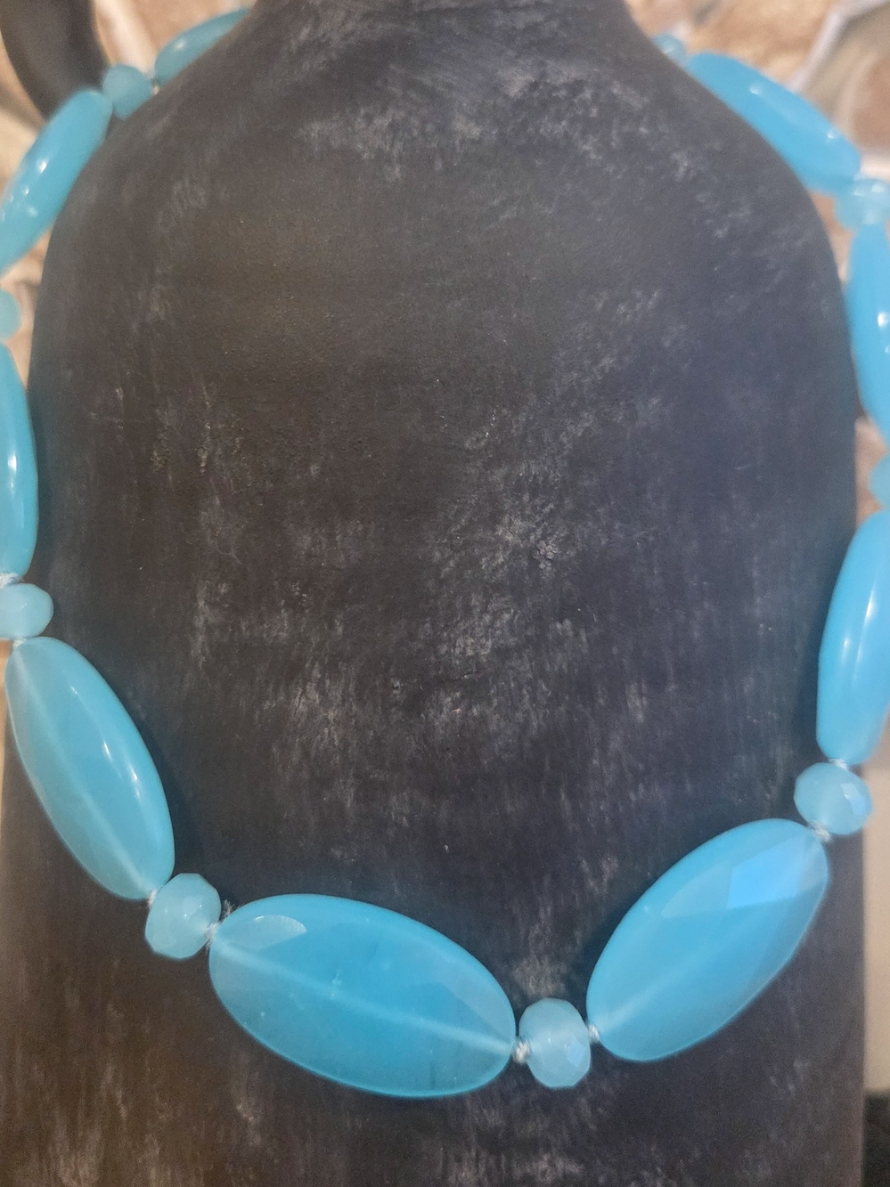 RLL Aqua Beaded Necklace - Women Jewelry